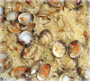 Risotto aux coques